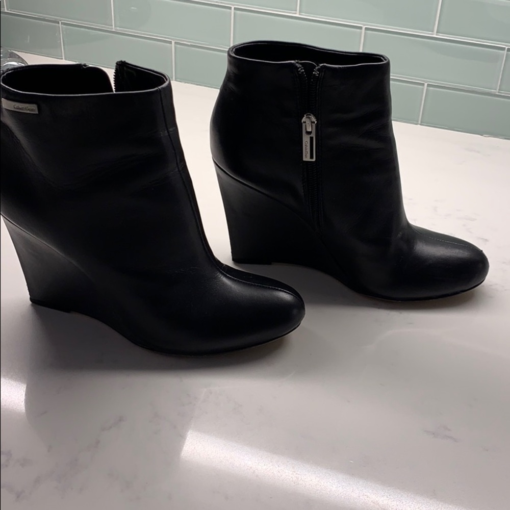 Calvin Klein booties